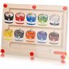 Amexo Magnetico dei Colori Labirinto di Conteggio, Giocattoli Magnetico Labirinto Regalo, Giochi Montessori Magnetici, Fine Motor Skill Giocattoli, Gioco di Puzzle con Lavagna per Bambini 3 4 5 Anni