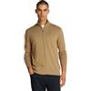 Tommy Hilfiger Essential Cotton Zip Thru Mw0Mw36517, Maglione con Zip, Uomo, Khaki (Safari Canvas), 3XL