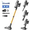 Proscenic P11 Mopping, Aspirapolvere Scopa Senza Fili, Giallo Medio, 630 milliliters