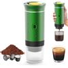 UOEONR Macchina per caffè portatile, per caffè espresso e riscaldamento elettrico da viaggio, per 12 V auto e campeggio, caffettiera per campeggio, macchina da caffè portatile da viaggio, capsule caffè