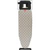 JATA Home HPLA8241 - Tavola da stiro. Asse da stiro pieghevole. Altezza regolabile. Grande superficie: 125 x 41 cm. Elevata stabilità. Fodera 100% cotone. Leggera. per ferri da stiro e centri di