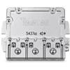 CABLEPELADO - Splitter Distribuitore - Splitter - coassiale - connessione easyF - minima attenuazione del segnale - 5-2400MHz - 4 Uscite