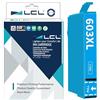 LCL Cartucce d'inchiostro Compatibile 603 XL 603XL C13T03A24010 (1 Ciano) Sostituzione per Epson Expression Home XP-3100 XP-4100 XP-2100 XP-2105 XP-3105 Workforce WF-2810 WF-2830 WF-2835 WF-2850