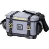 Plano Z-Series 3600 Tackle Bag, medio, grigio 500D PVC tessuto, include 2 3600 Stowaway Storage Utility Box, impermeabile e antiscivolo Base morbida Tackle Box