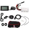BuyWeek Kit Controller Bici Elettrica, 36V 48V 250W 15A Controller Motore Brushless in Lega di Alluminio Regolatore di Velocità con S900 Pannello LCD e Acceleratore a Pollice