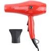 POSTQUAM ID Italian Design - Asciugacapelli Rosso | 2600 con motore AC durevole, potenza di 2600 W, beccuccio ad alta precisione e 3 modalità di calore