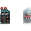 Castrol 2 LATTINE CASTROL OLIO MOTORE MAGNATEC STOP&START 5W-30 C2 BENZINA E DIESEL