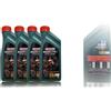 Castrol 4 LATTINE CASTROL OLIO MOTORE MAGNATEC STOP&START 5W-30 C2 BENZINA E DIESEL