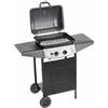 ompagrill BARBECUE GAS 4936 DOUBLE OMPAGRILL COTTURA RIFLESSA PIETRA ROCCIA LAVIGA