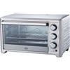 DCG FORNO ELETTRICO FORNETTO 25 LITRI 1500 WATT INOX MBS25