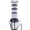 HAUSBERG THERMOS HB-1461 PER ALIMENTI IN ACCIAIO 2 LITRI CON TRE CONTENITORI
