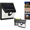 LAMPADA LED A RICARICA SOLARE CON SENSORE T- 2866