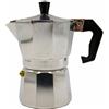 ertone MACCHINA DA CAFFÈ MANUALE MN450 IN ALLUMINIO 3 TAZZE MOKA ERTONE