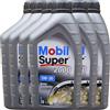 mobil 4 LATTINE MOBIL SUPER2000 5W-30 X1 OLIO MOTORE DIESEL