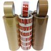 36 ROTOLI NASTRO ADESIVO 48X66 12 TRASPARENTE,12 AVANA 12 FRAGILE