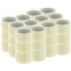 36 ROTOLI SCOTCH TRASPARENTI IMBALLAGGIO NASTRO ADESIVO 48MMX66M