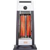 Vinco STUFA ELETTRICA ELEMENTI CARBONIO 900W A BASSO CONSUMO MANIGLIA ALOGENA 70183