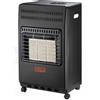 Vinco STUFA A GAS GPL AD INFRAROSSI 4.2 KW VINCO 71406 NERO OPACO