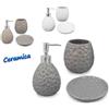 virtime SET CERAMICA PORTASAPONE 3 PEZZI MODELLO MARTELLO VIRTIME