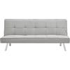 brico DIVANO CLICK CLACH BRICO CASA LETTO GRIGIO CHIARO 3 POSTI RIVESTIMENTO IN TESSUTO L 180 x P 81 x A 79 cm