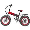 VINCO 12010 BICI ELETTRICA CON PEDALATA ASSISTITA 12000 - 250W - ROSSA (MYT-20)