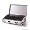 OMPAGRILL 4070 COVER PIASTRA DI COTTURA A GAS IN ACCIAIO PLANCHA SINGLE double