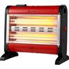 DCG SA9424 STUFA AL QUARZO TURBO E UMIDICIFATORE ROSSO 1600W