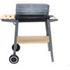DGBAVARIA BERBECUE 484002 RETTANGOLARE CON PIANO LATERALE E INFERIORE + RUOTE 83.5x43x87cm