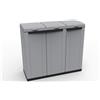 TERRY CONTENITORE ECOLINE 3 PER LA RACCOLTA DIFFERENZIATA 102X39X88,7CM DA 110L