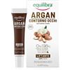 EQUILIBRA CREMA CONTORNO OCCHI ARGAN E MANDORLE DOLCI ACIDO IAULORICO OLIO DI KARITE' E RIBES VITAMINA E IDRATANTE 15 ML