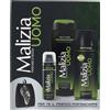 MALIZIA 192090 SET REGALO UOMO VETYVER PROFUMO + GEL DOCCIA SHAMPOO + SCHIUMA DA BARBA