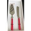 EME VETRINA PERLA ROSSO P31PE/8 SET DI POSATE PER DOLCI IN ACCIAIO 18/C CONFEZIONE REGALO