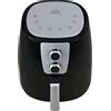 DCG FR3505 FRIGGITRICE AD ARIA 5,2L TERMOSTATO REGOLABILE+ TIMER 1300W NERA