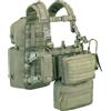 OUTAC Zaino mini + Chest rig combo Verde OUTAC