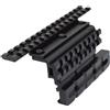 JS-TACTICAL Doppia slitta standard 20mm laterale per AK nero JS-TACTICAL