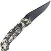 SCH Coltello tascabile con perno di apertura Teschi bianchi