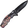 SCH Coltello tascabile con perno di apertura Teschio