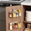 HQahnekme 2 Pezzi Organizzatore Cucina,Organizzatore porta Armadio da Cucina,Scatola di Archiviazione Porta Cucina,Contenitori spezie Organizzatore,Organizzatore di armadi per cucine/bagni.