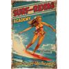 GLOBLELAND Targa In Metallo Vintage Pin Up Lady 12x8 Pollici Retro Sea Surf Divertente per Porta Della Stanza di Latta Targhe In Grotta Targa Artistica Poster Decorazione Da Parete per Bar