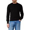 Schott NYC Plkern1 Maglione Pullover, Nero, Medium Uomo