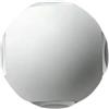 OPTONICA Luce da parete led rotonda optonica 4 fasci luminosi luce naturale 4w 4000k