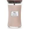 WOODWICK Hourglass Candles Vanilla & Sea Salt 610gr - Candela Profumata