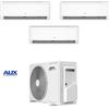 CLIMATIZZATORE TRIAL 9+9+12 AUX COMFORT SERIE QG WI FI INTERGRATO DC INVERTER GAS R-32 A++A+ U.E AM3-H21/4DR3C