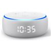 AMAZON ASSISTENTE VOCALE AMAZON EchoDotwithClock sandstone