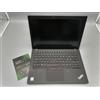 LENOVO T480S THINKPAD i5-8250 16GB RAM 500GB SSD 14" FULL HD GARANZIA FATTURA