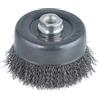 wolfcraft Spazzola a tazza con filo d'acciaio, 2151000