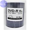 CMC DVD-R 4.7GB 16x Shrink 100pz CMC InkJet Bianca GLOSSY 23-118 - 20C008X