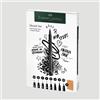 Faber-Castell Confezione 8 Pitt Artists Pen e Sketchbook Faber-Castell