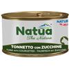 Natua Base Tonno in Jelly per Gatti da 85 gr Gusto Tonnetto con Zucchine