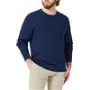 Calvin Klein Pullover Uomo Superior Wool senza Cappuccio, Blu (Calvin Navy), XL
